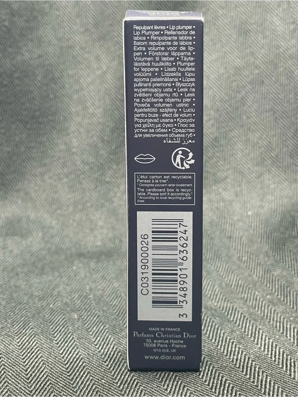 Dior Addict Lip Maximizer Intense Mauve Lip Plumping Gloss